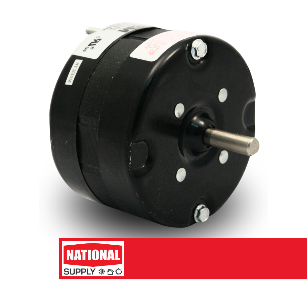 Ventilation Motor, Shaded Pole, 1/80 HP,  1500 RPM,  115 V,  0.65 A