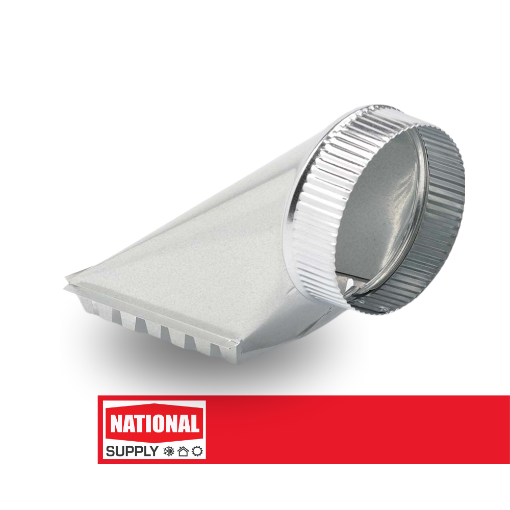 8" Take Off Top, Galvanized Steel
