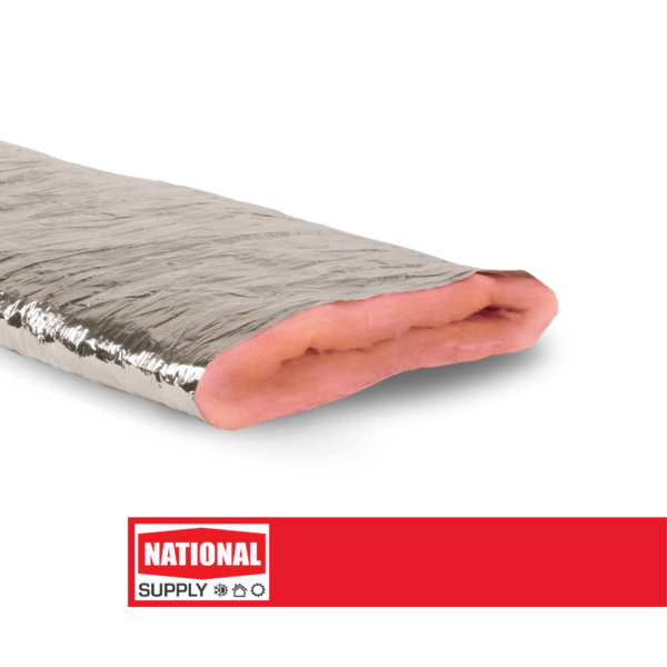 Air Duct Insulation Sleeve, 4" x 10'