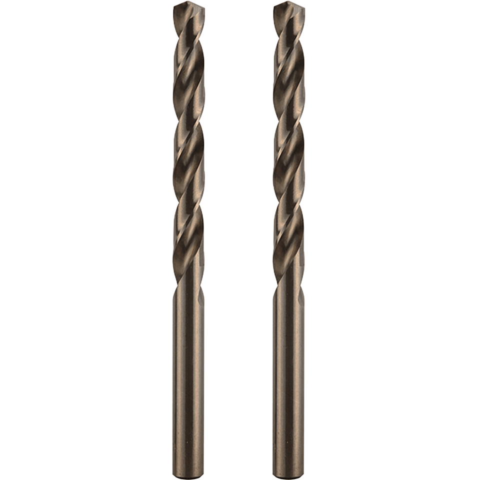 Makita D-22545 3/32" x 2-1/4" Cobalt HSS Metal Drill Bits, 2 in Pack