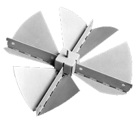 12" Round Opposed Blade Damper
