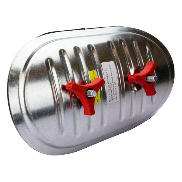 10" x 6" Round Duct Access Door, for 7" Duct Size